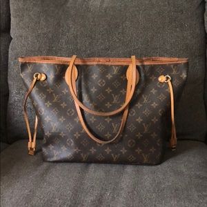 Authentic Louis Vuitton NeverFull MM